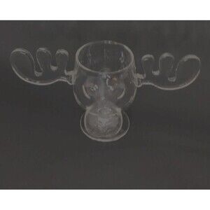 National Lampoon's Christmas Vacation Glass Moose Mug